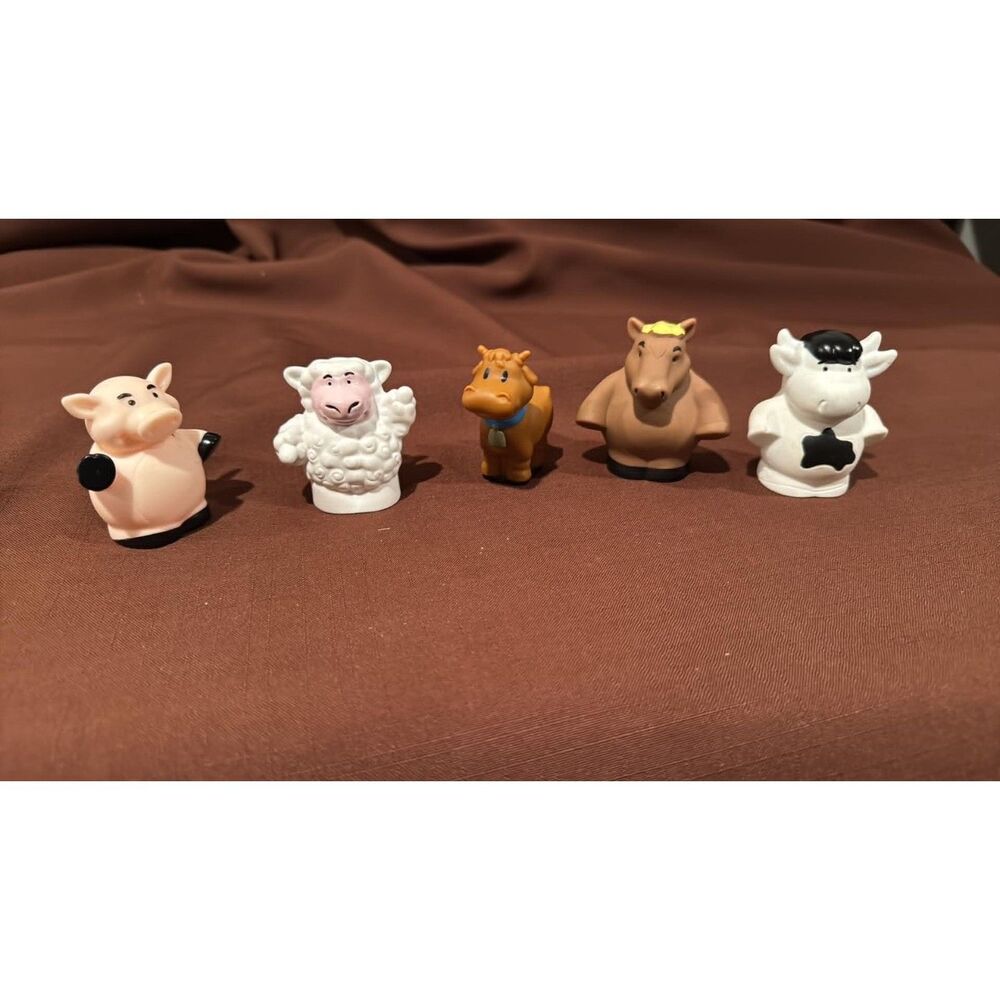 5 Ertl  Farm Animals John Deere Replacement Figures